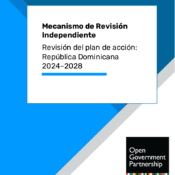 Dominican Republic Action Plan Review 2024-2028 - For Public Comment thumbnail icon